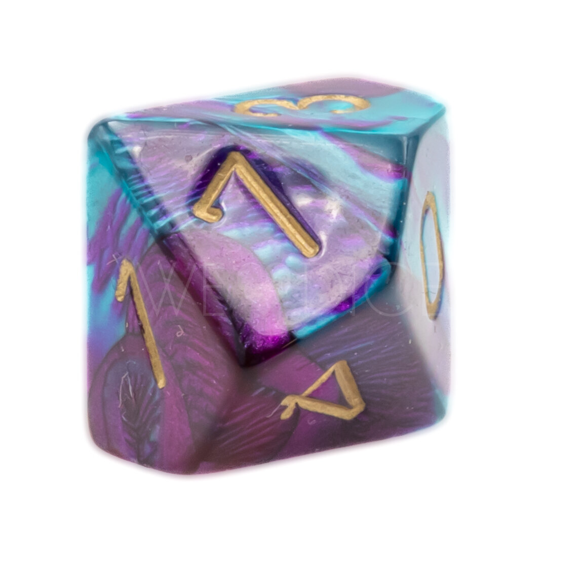 Gemini® Purple-Teal / gold  D10 
