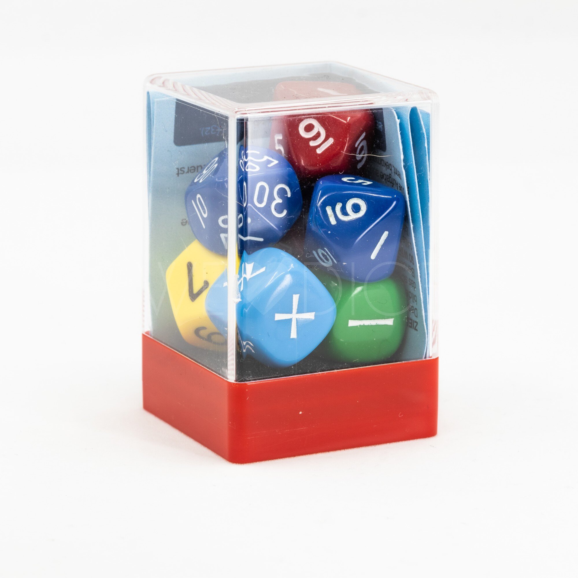 Math Dice Set Grades 1-5 | 7 Learning Dice, Learn mental Math with Fun