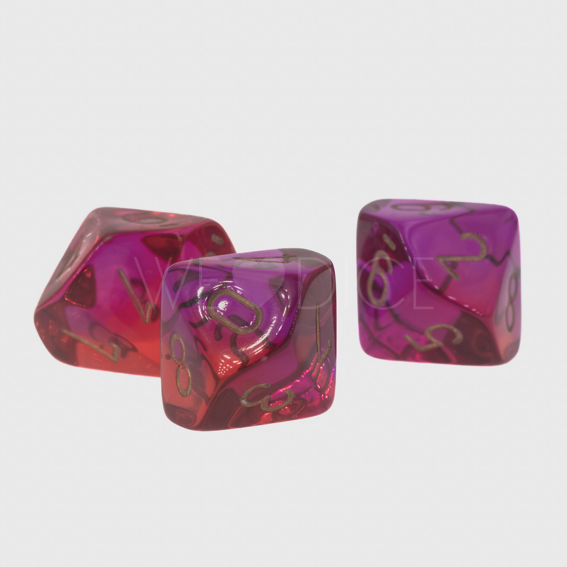 Gemini®, Transparent Rot-Violett / gold  W10 