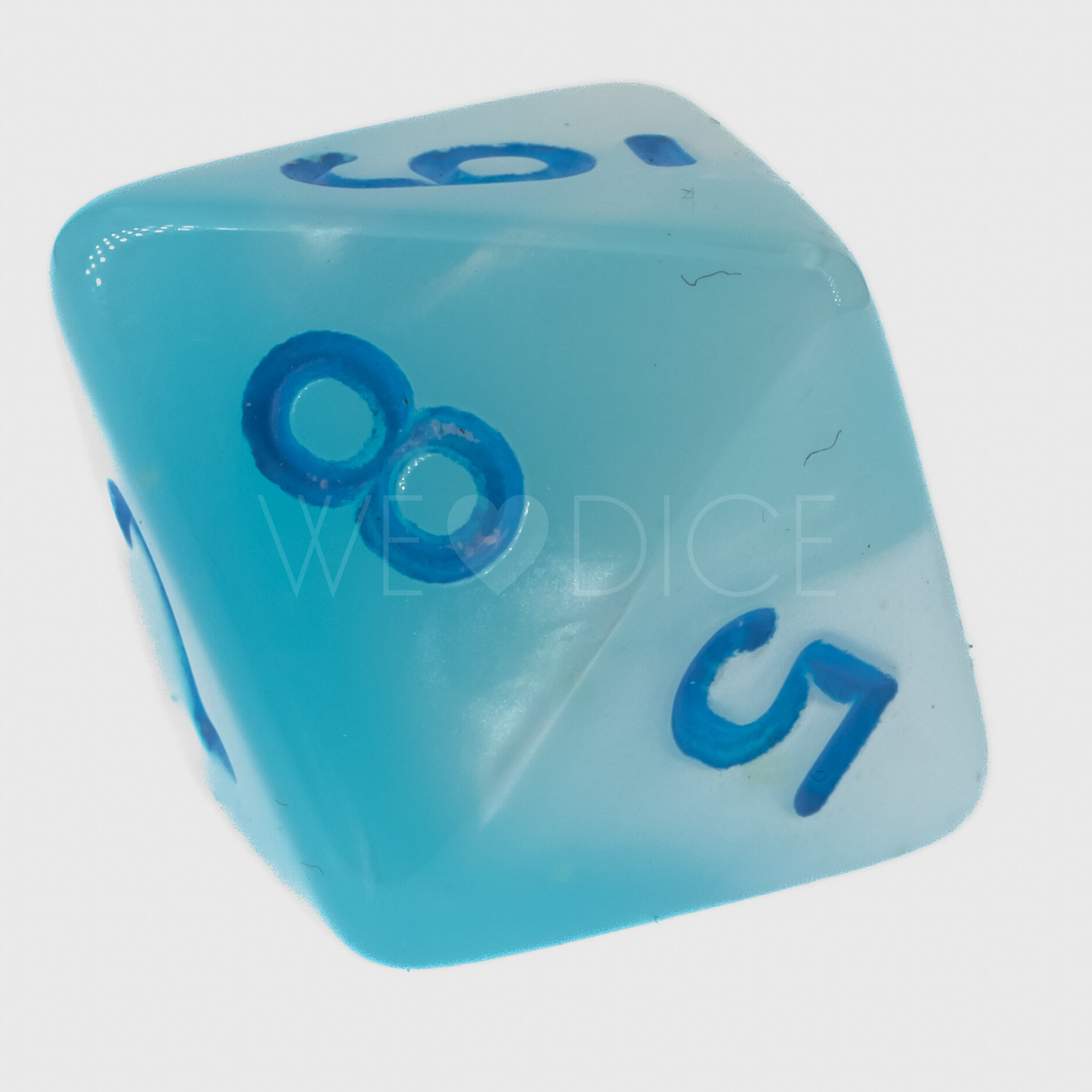 Gemini® Perltürkis-weiß / blau  W8 