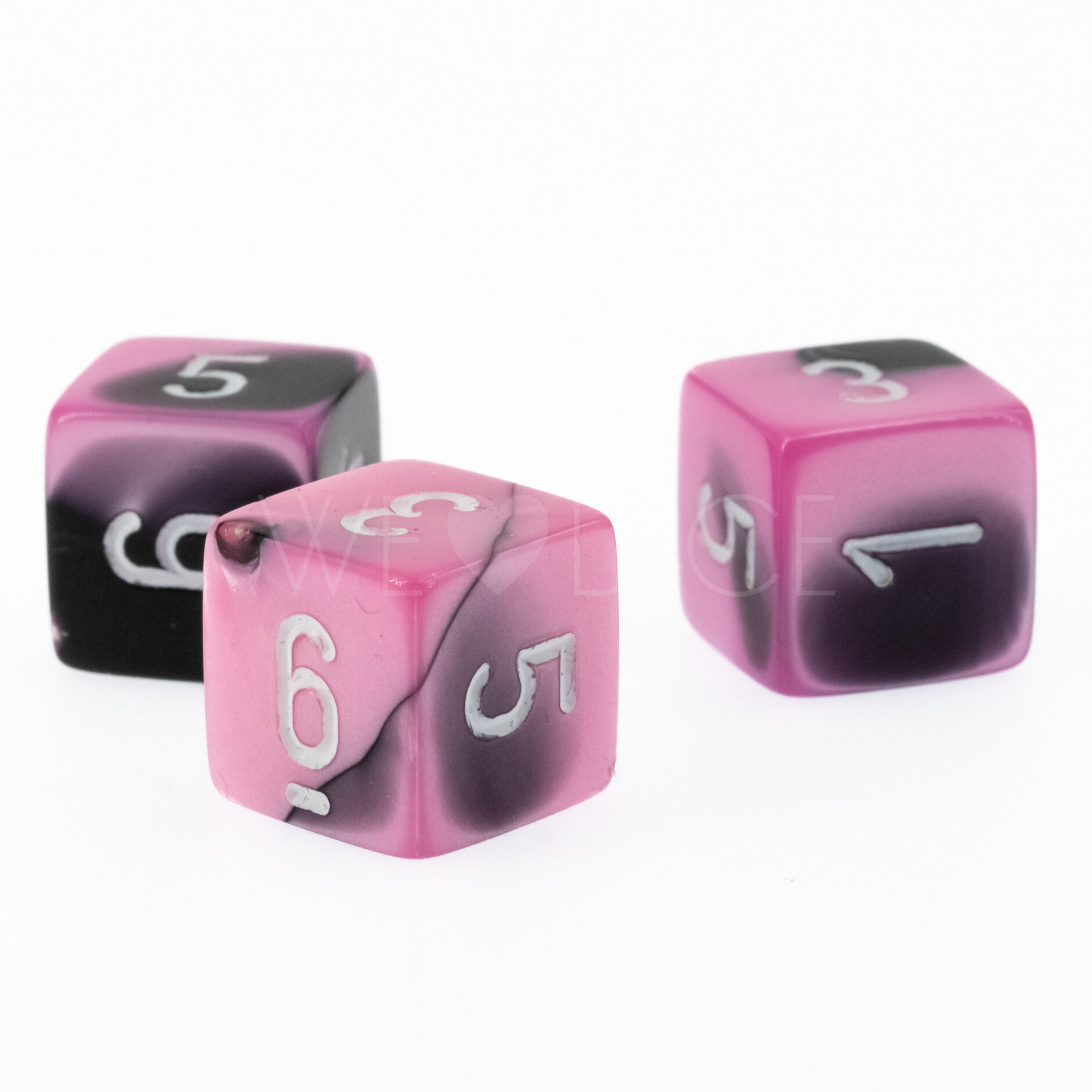 Gemini® Schwarz-Pink / weiß  W6 