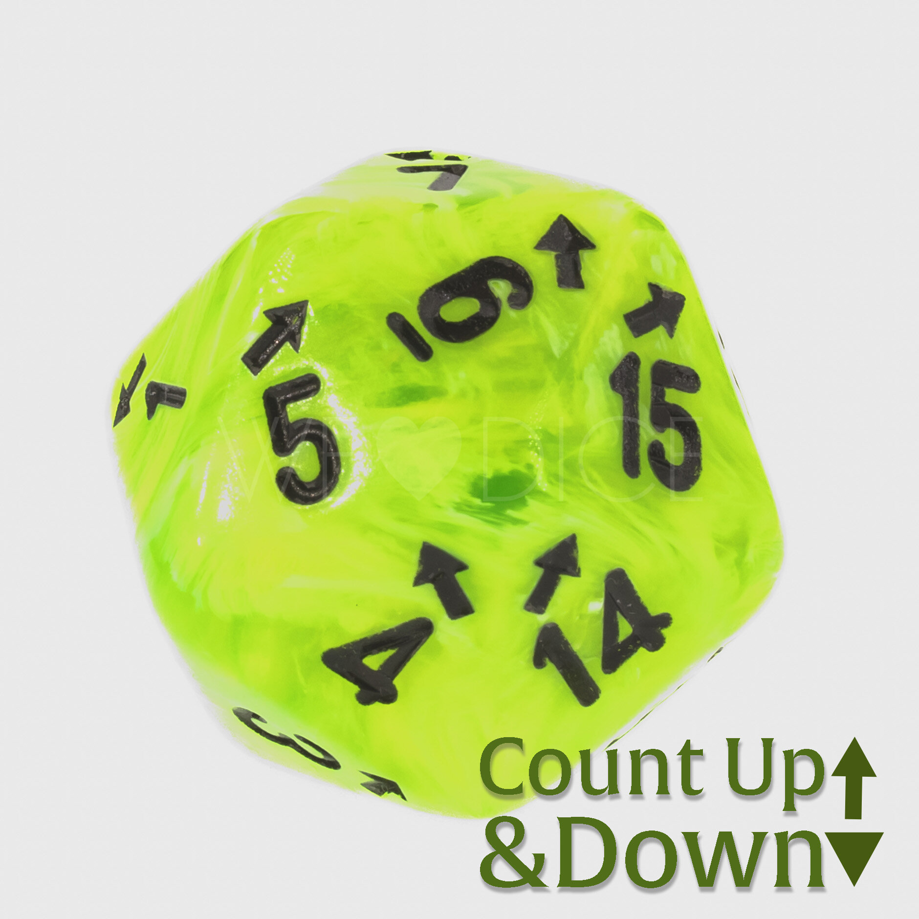 Vortex® Hellgrün / Schwarz Countup&down™ W20 