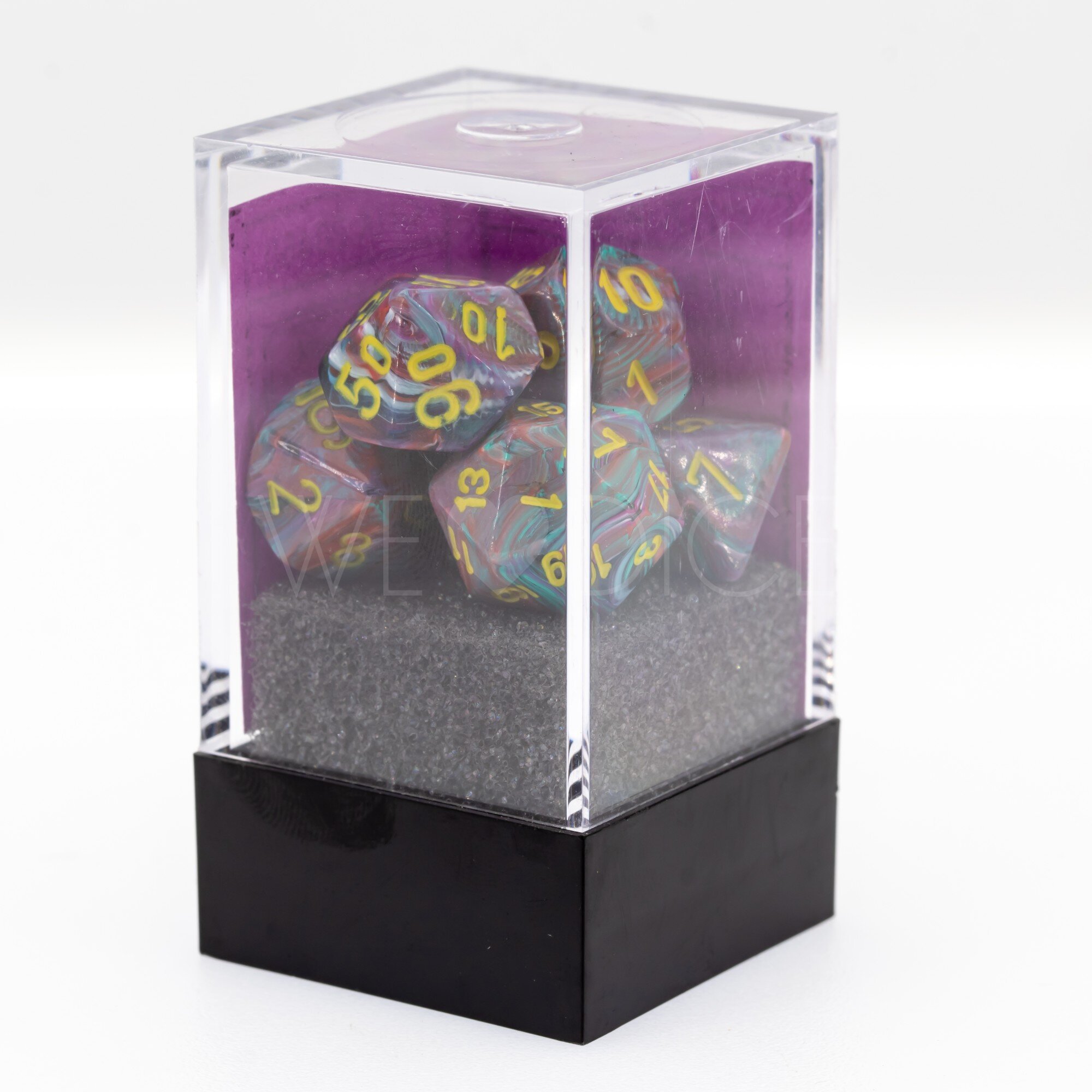 Festive® Mini-hedral Polyhedral Mosaic™ / yellow 7-DieSet