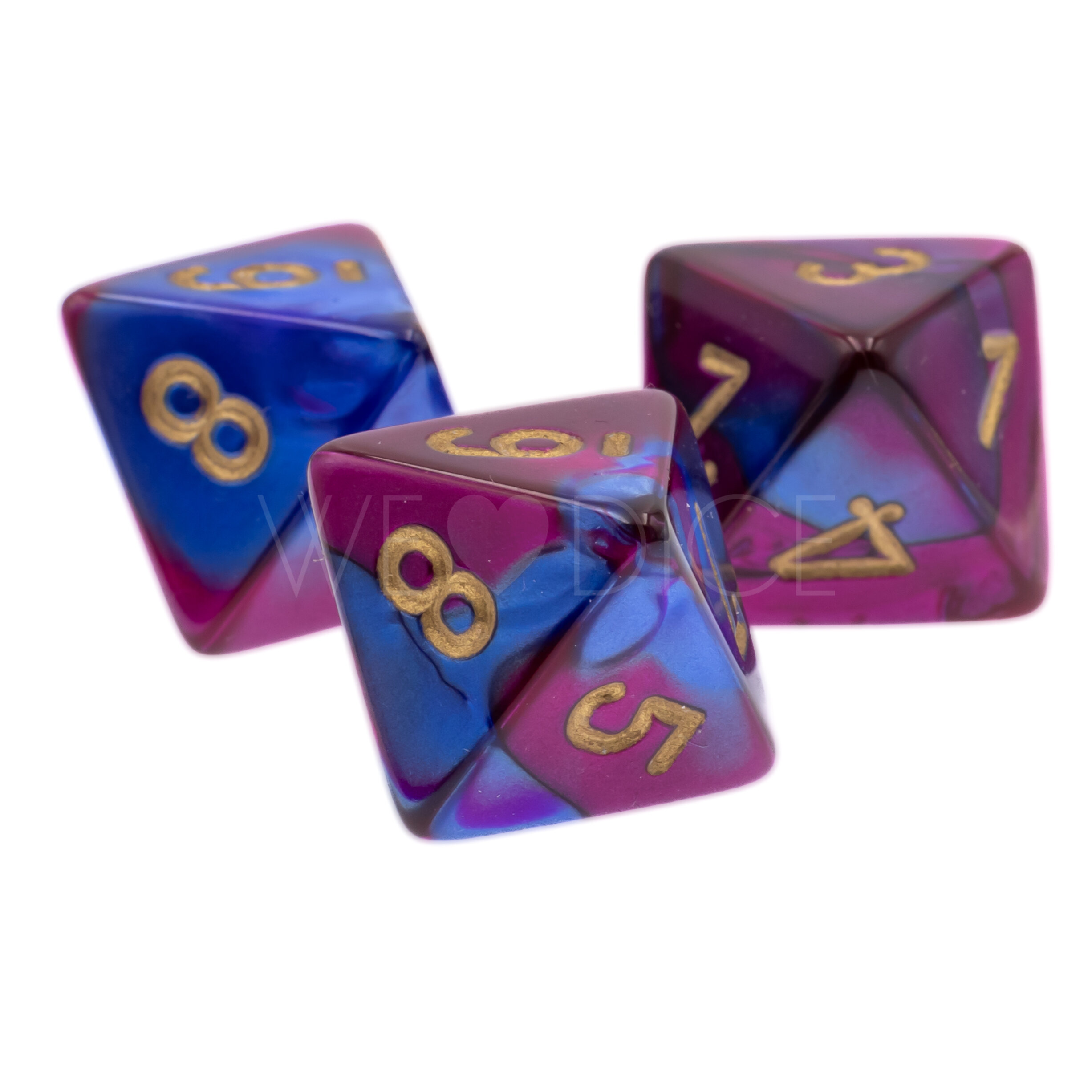 Gemini® Blau-Lila / gold  W8 