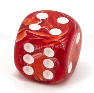22mm D6  Red / white